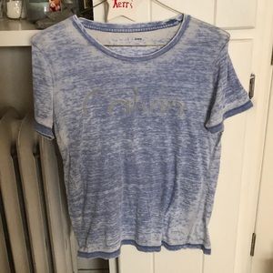 Calvin Klein distressed tee